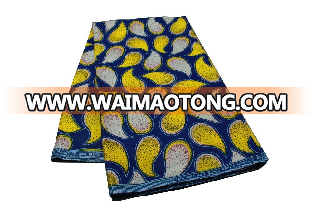 The Leading Brand Hitarget 100% Cotton African Fabric Wax Veritable Hollandais Wax